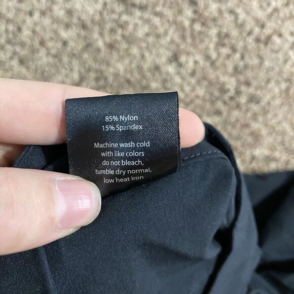 American Tall Performance Tapered Fit Chino Pants Black Athletic Size 34 Tall - Picture 7 of 11